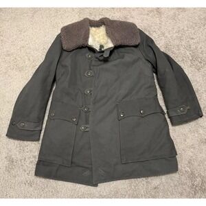 Swedish Army WWII military‎ winter coat Livpäls, Militärpäls Mats Larsson 40s